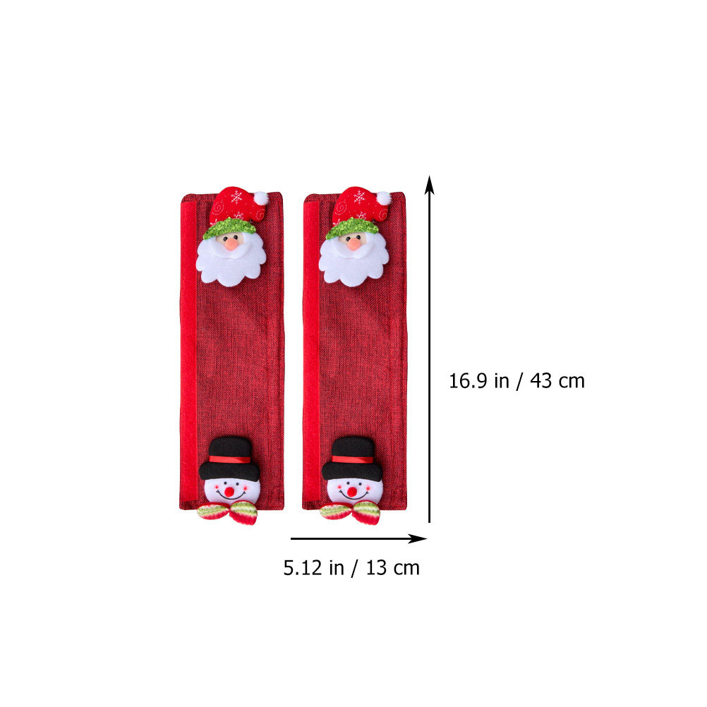 8Pcs Xmas Fridge Handle Covers - огляд і ціна Kitchen Appliances For.Xmas