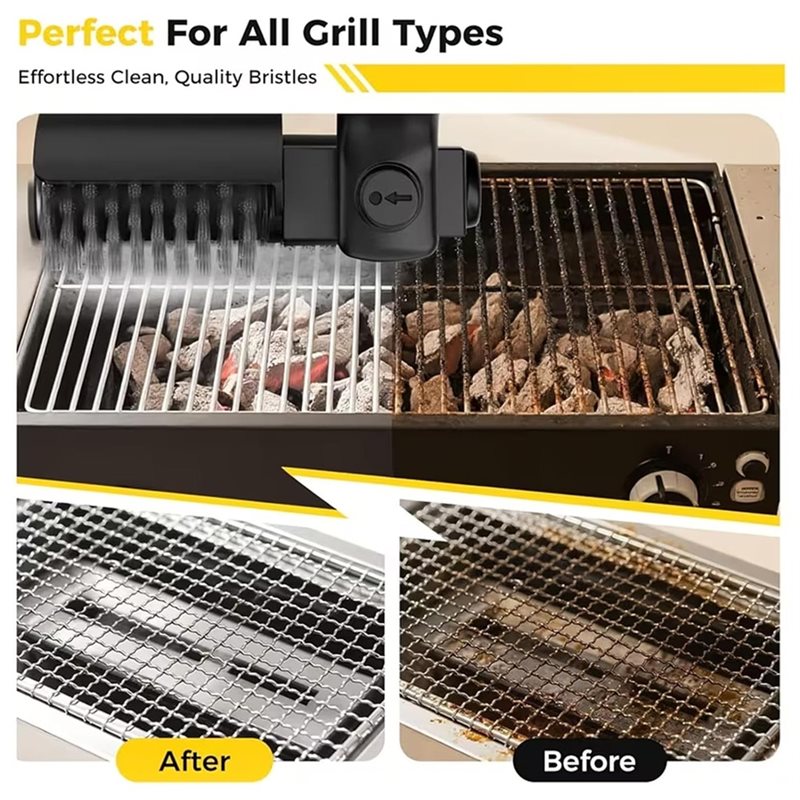Electric Grill Brush Head For  - огляд і ціна Electric Smoker Bbq