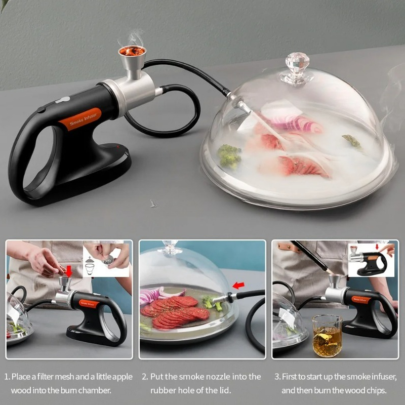 Portable USB Electric Food Smo - огляд і ціна Electric Smoker Bbq