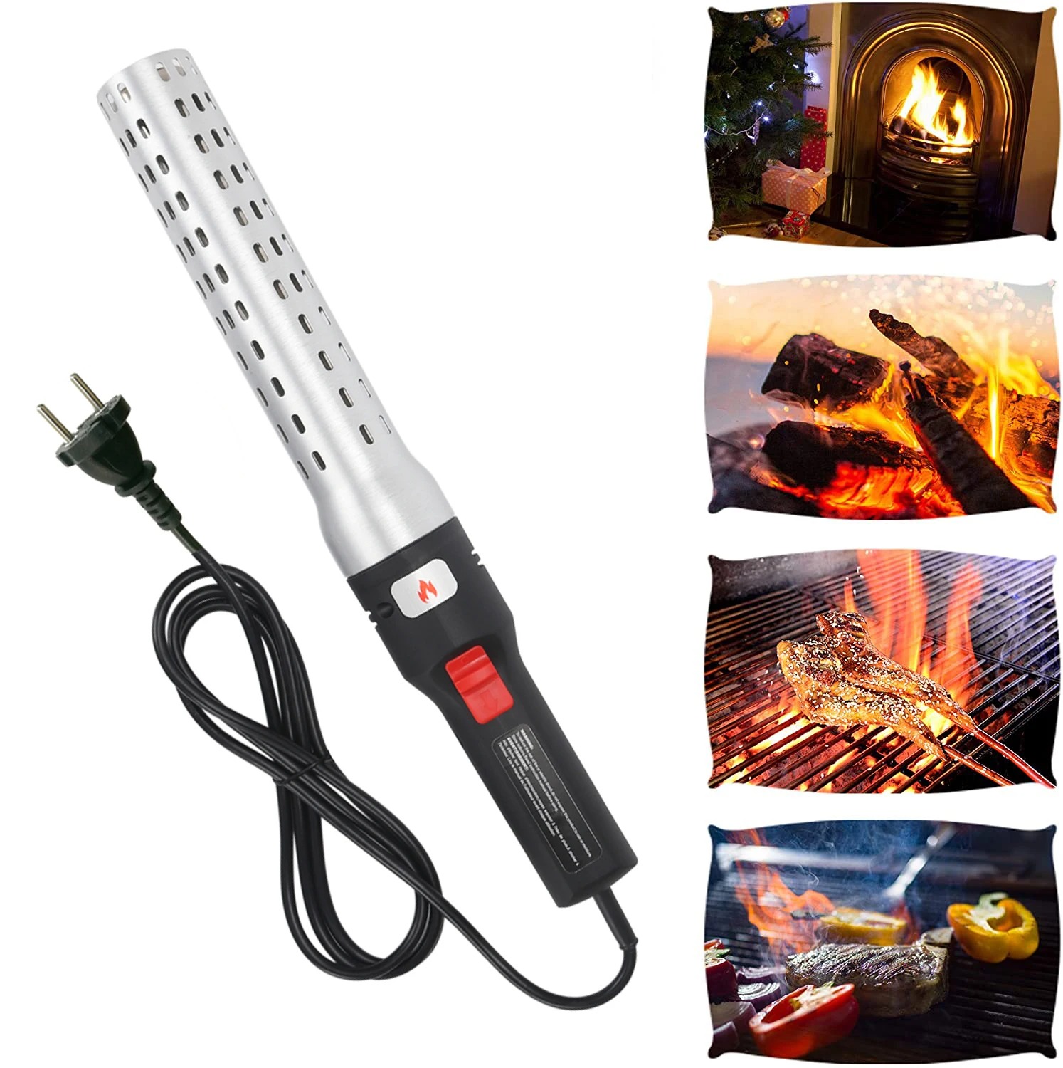 BBQ Starter Charcoal Lighter E - огляд і ціна Electric Smoker Bbq