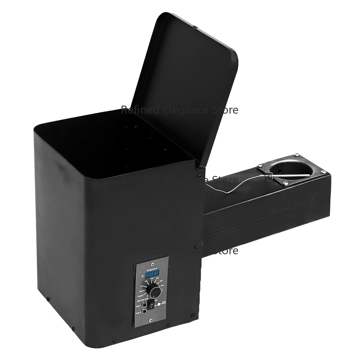 Pellet BBQ Smoker Hopper Assem - огляд і ціна Electric Smoker Bbq