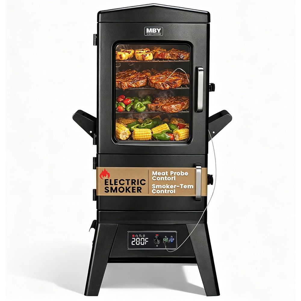 Large Capacity BBQ Electric Sm - огляд і ціна Electric Smoker Bbq