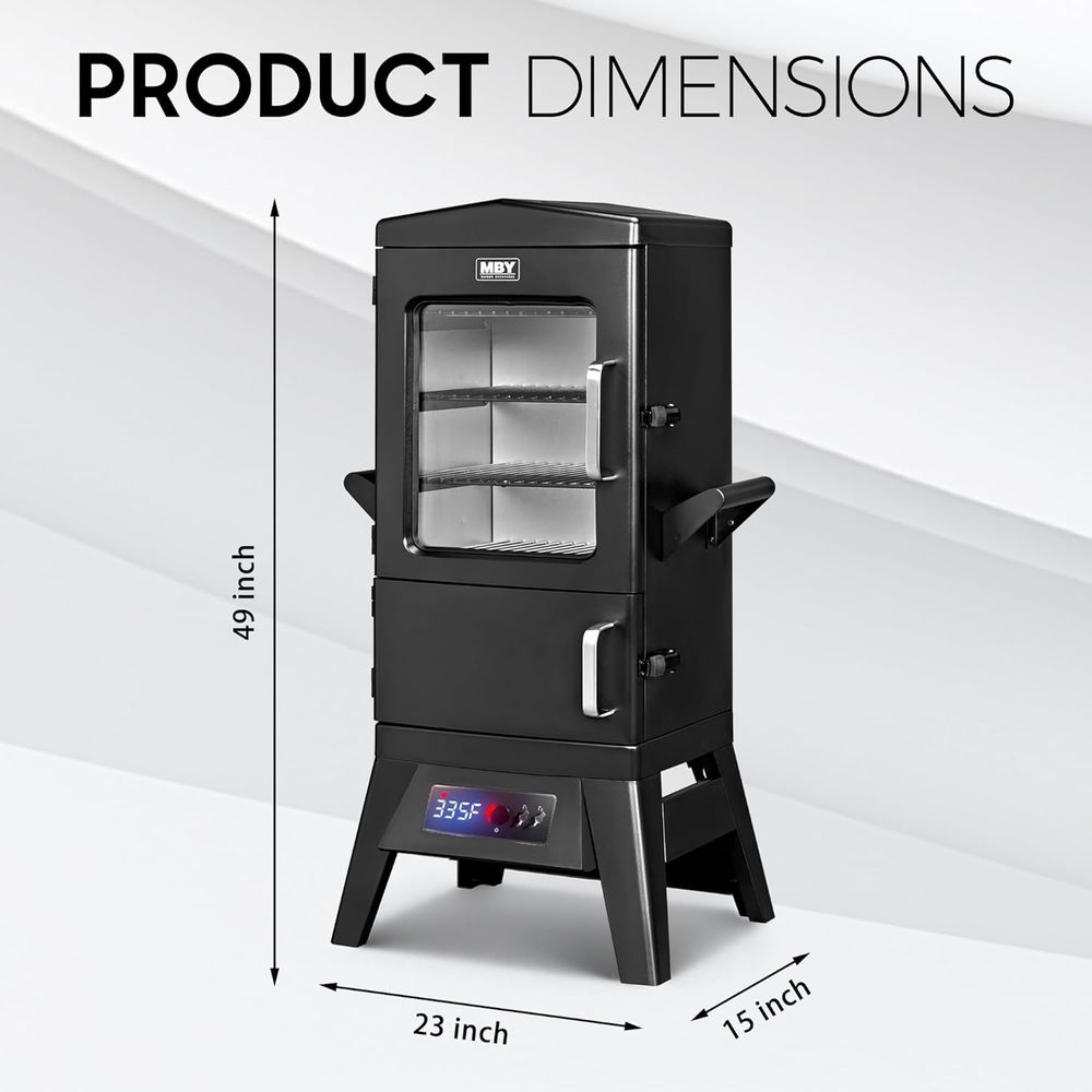 Large Capacity BBQ Electric Sm - огляд і ціна Electric Smoker Bbq
