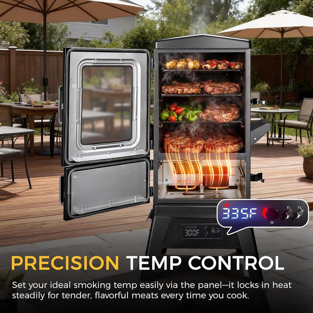 Large Capacity BBQ Electric Sm - огляд і ціна Electric Smoker Bbq
