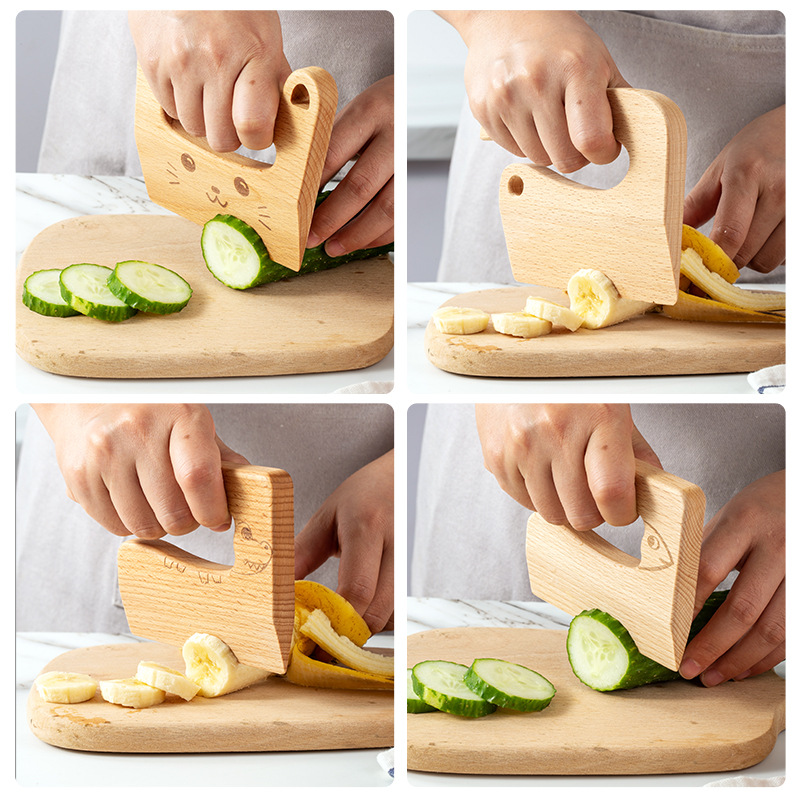 Wooden Kids Knife for Cooking  - огляд і ціна Kitchen Appliances For Kids