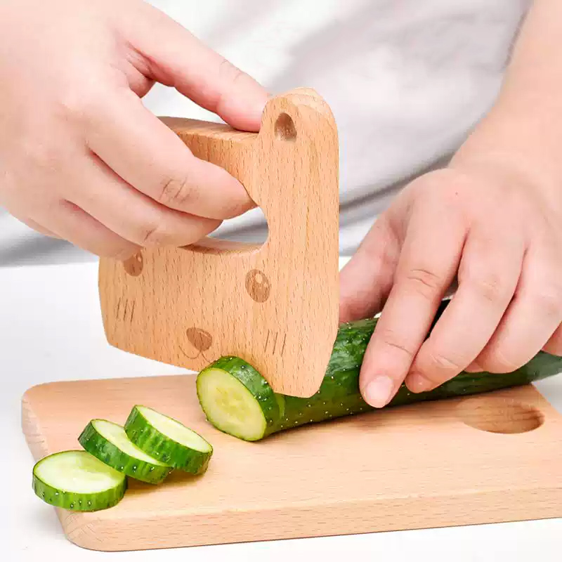 Wooden Kids Knife for Cooking  - огляд і ціна Kitchen Appliances For Kids