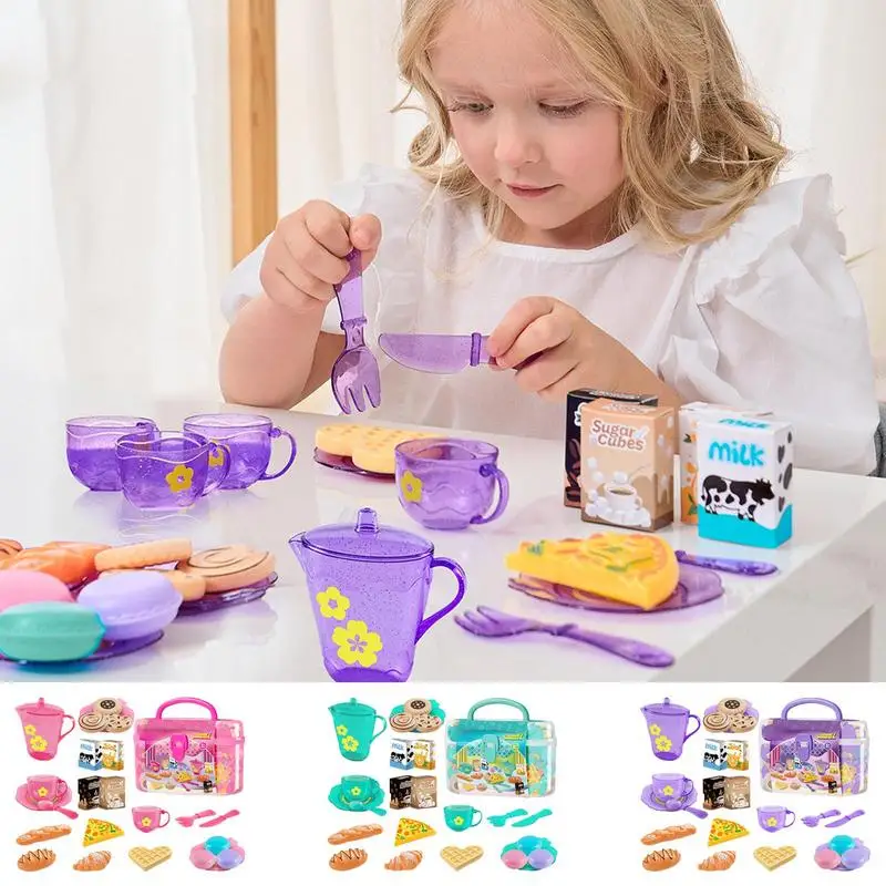 Toy Tea Set For Little Girls T - огляд і ціна Kitchen Appliances For Kids