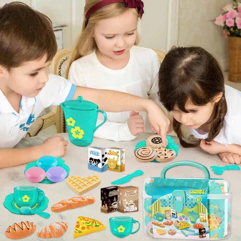 Toy Tea Set For Little Girls T - огляд і ціна Kitchen Appliances For Kids