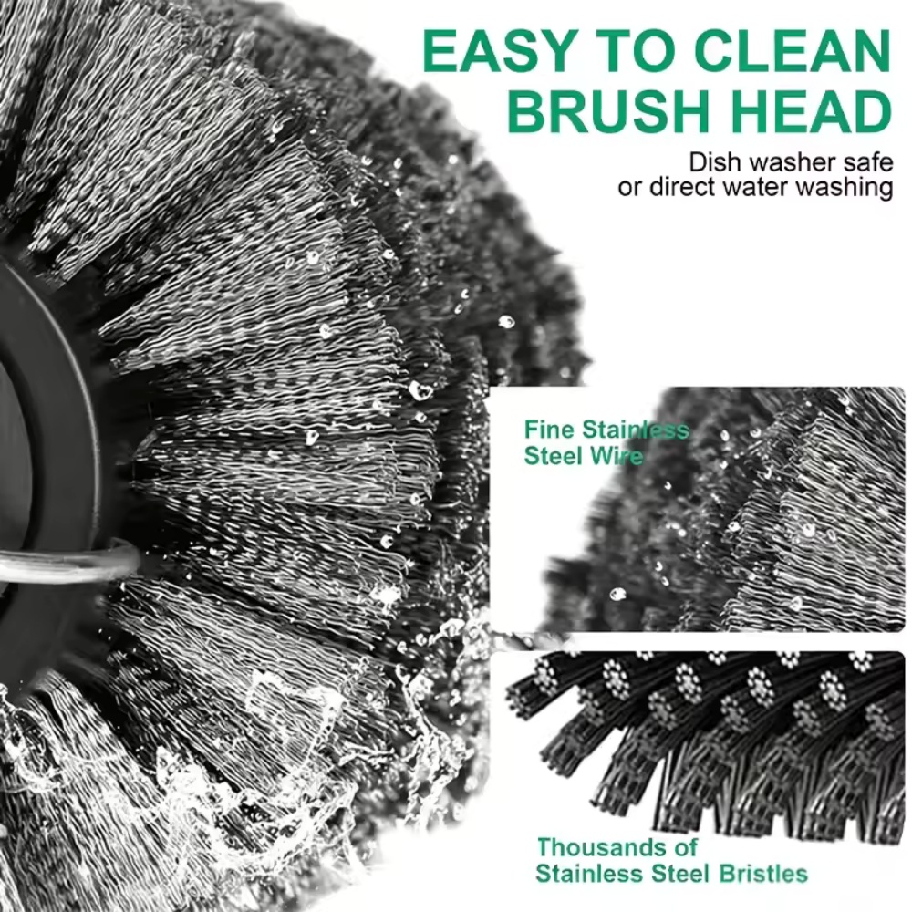 BBQ Grill Brush 3-Speed Settin - огляд і ціна Electric Smoker Bbq