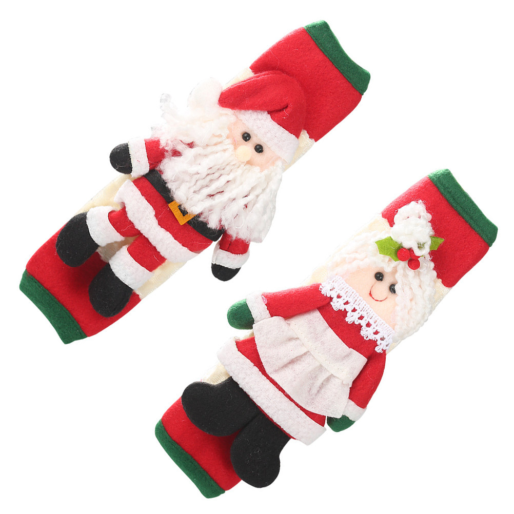2Pcs Xmas Santa Fridge Handle  - огляд і ціна Kitchen Appliances For.Xmas