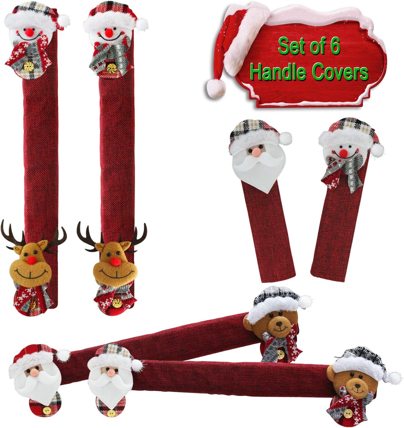 6‑Pack Christmas Refrigerator  - огляд і ціна Kitchen Appliances For.Xmas